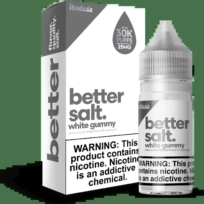 better salt white gummy eJuice