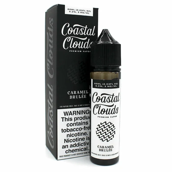 CARAMEL BRULEE – COASTAL CLOUDS CO. – 60ML 3MG