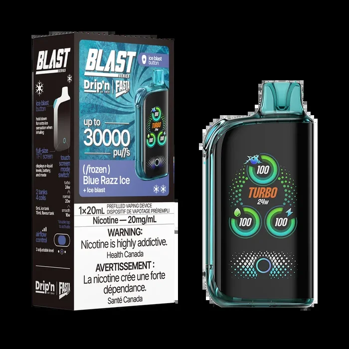 Drip’n Fasta Blast 30K – Blue Razz Ice 20mg
