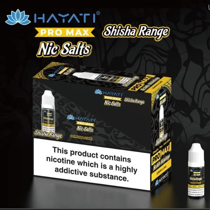 Double Apple Hayati Shisha Nic Salt Box Of 10