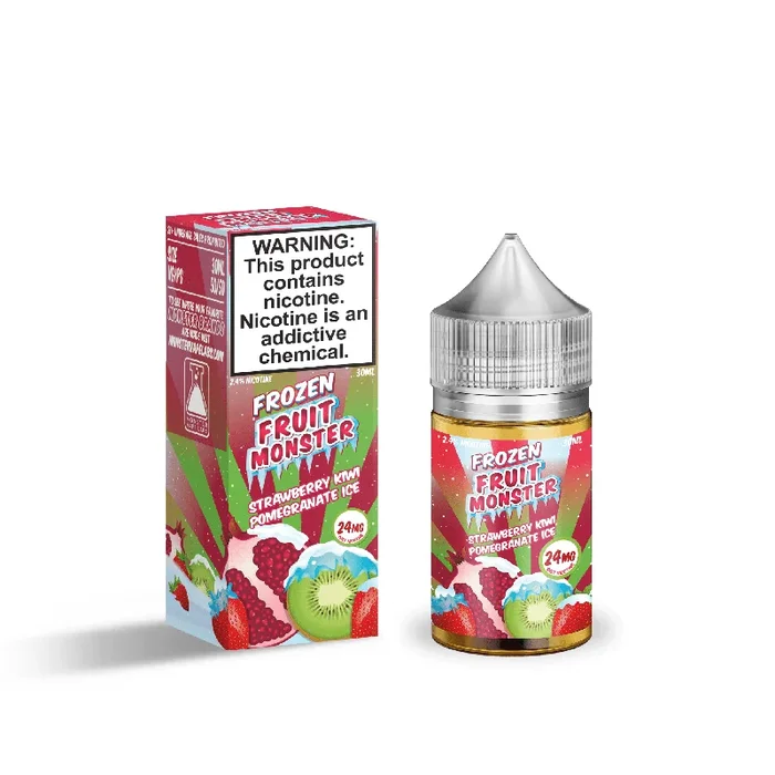 Strawberry Kiwi Pomegranate ICE SALT – Frozen Fruit Monster – 30mL
