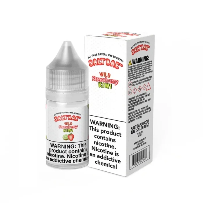 Wild Strawberry Kiwi SALT – Salt Bae 50 – 30mL